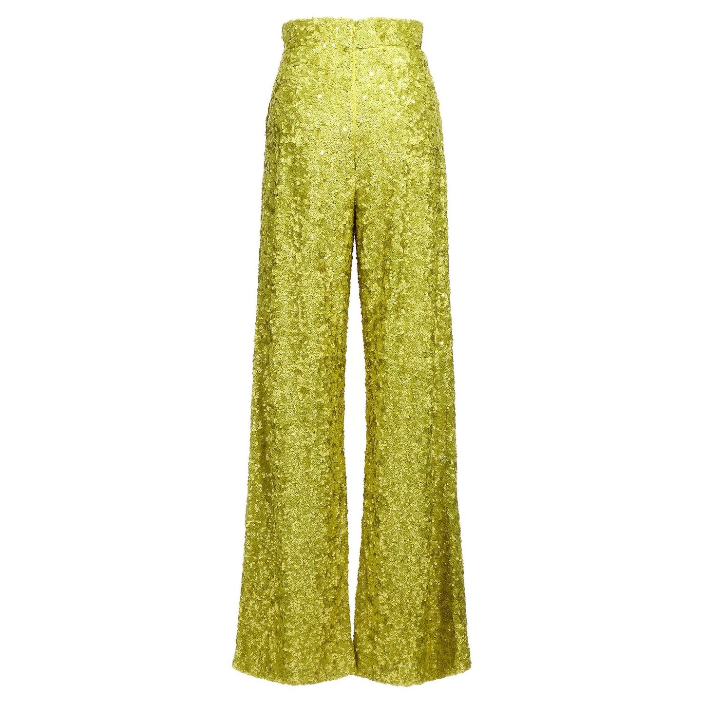 Ermanno Scervino Bicolor Polyamide Flared Pants