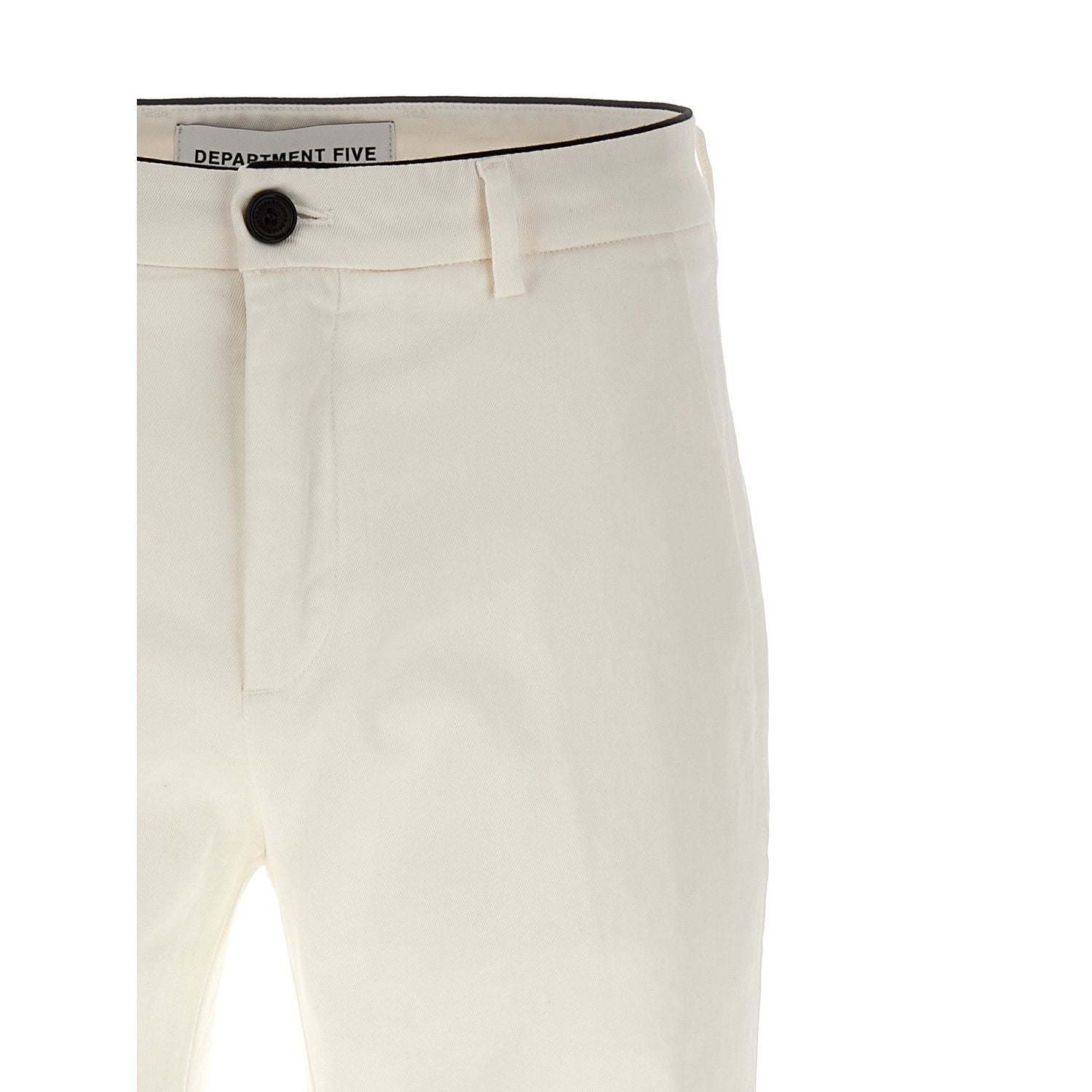 Department 5 White Cotton Pants