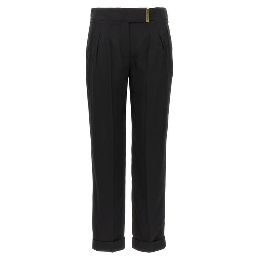 Tom Ford Black Viscose Dress Pants