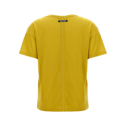 Tom Ford Bicolor Silk T-Shirt