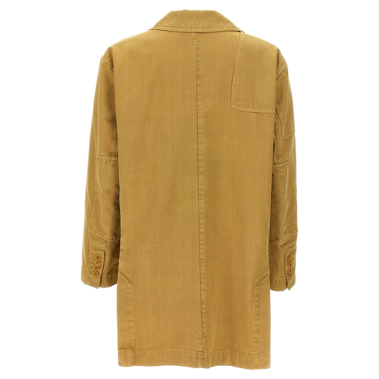 Max Mara Beige Cotton Blazer