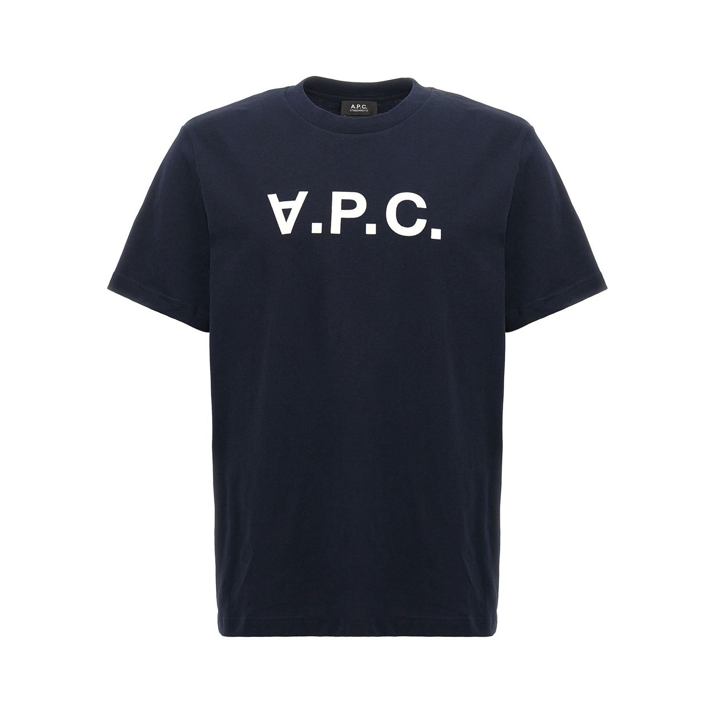 A.P.C. Blue Cotton T-Shirt