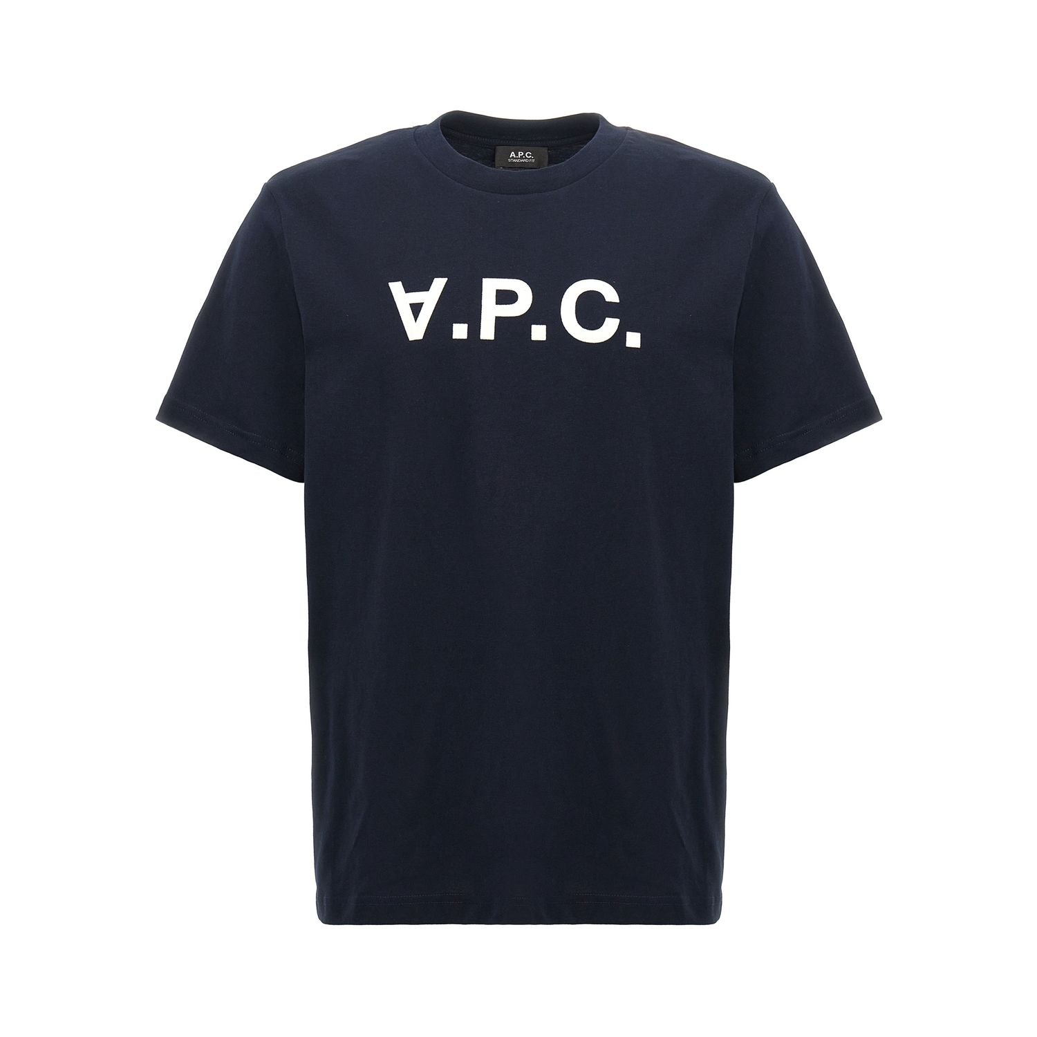 A.P.C. Blue Cotton T-Shirt