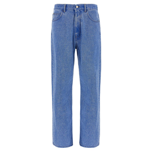 Marni Blue Cotton Jeans Denim