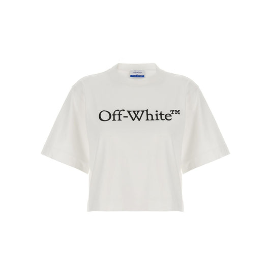 Off-White White Cotton T-Shirt