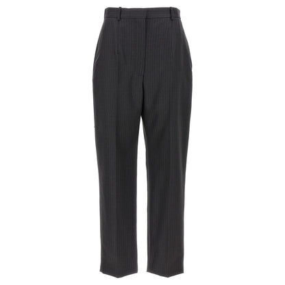 Alexander McQueen Gray Wool Dress Pants