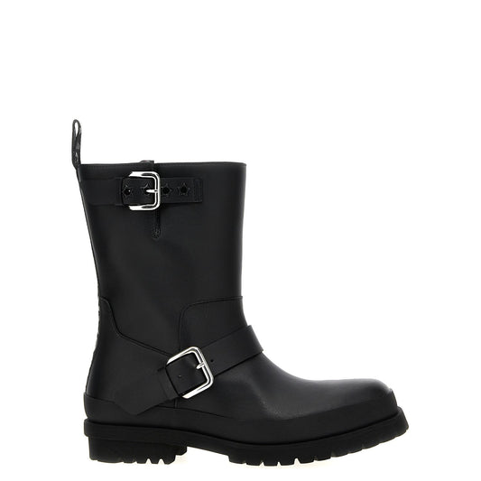 Stella McCartney Black Polyester Ankle Boots