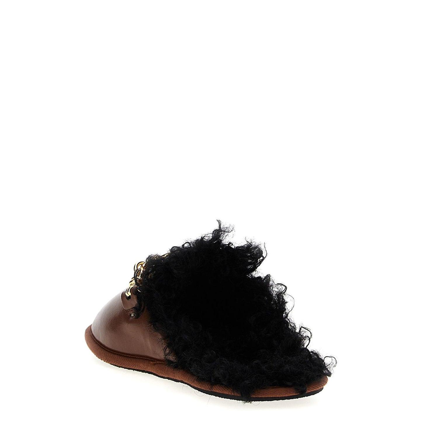 Stella McCartney Brown Polyethylene Mules
