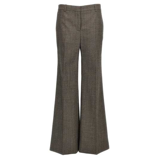 Stella McCartney Gray Wool Flared Pants