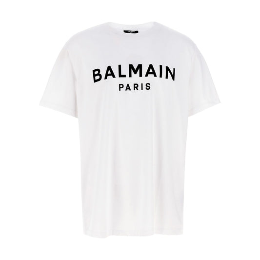 Balmain Bicolor Organic Cotton T-Shirt