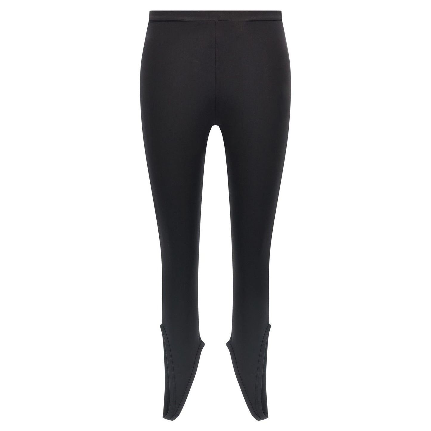 Courrèges Black Polyamide Leggings