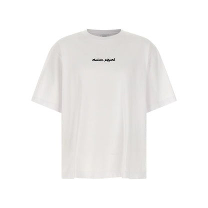 Maison Kitsuné White Cotton T-Shirt