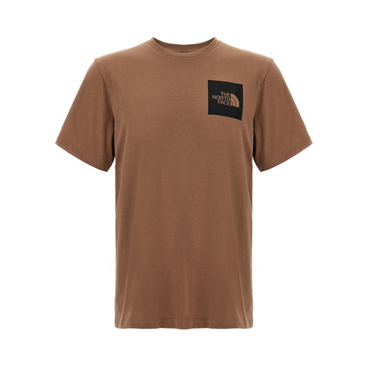 The North Face Brown Cotton T-Shirt