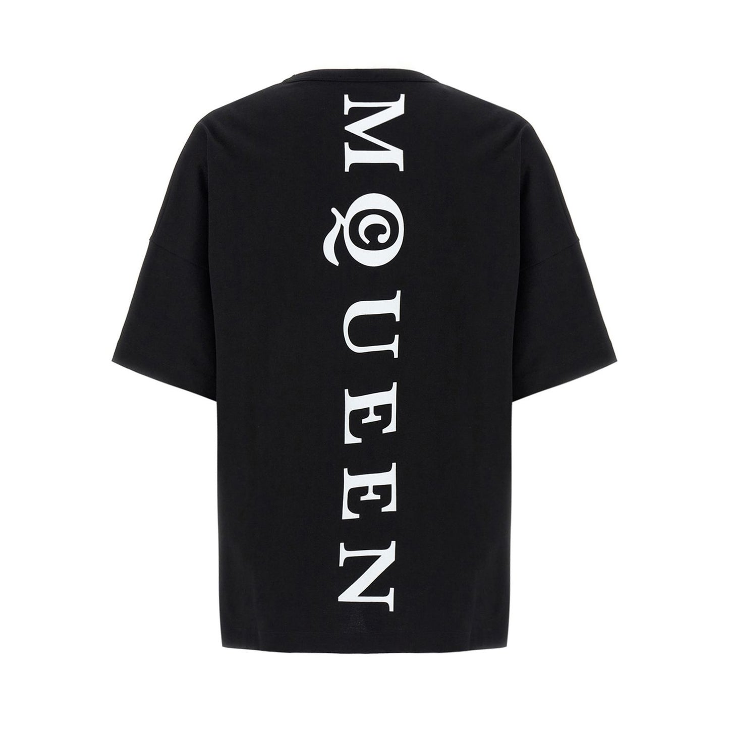 Alexander McQueen Bicolor Cotton T-Shirt