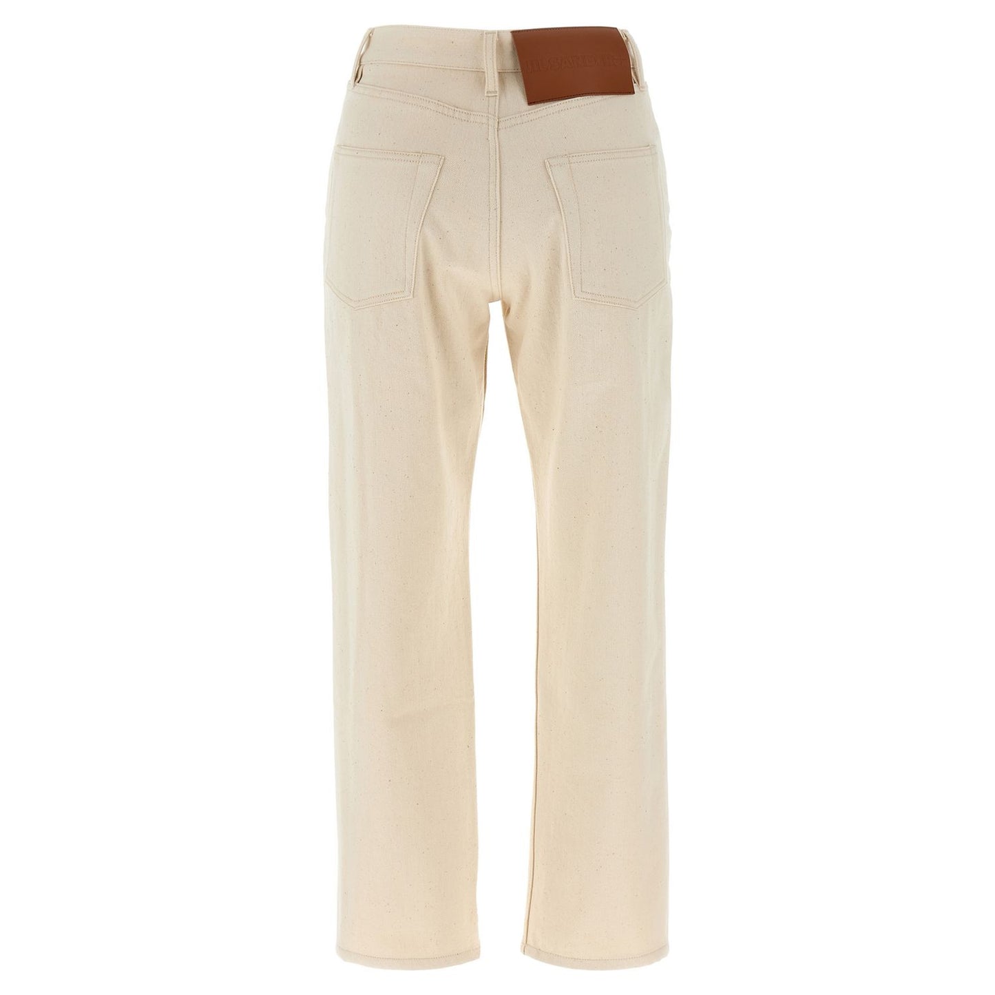 Jil Sander Beige Cotton Jeans Denim