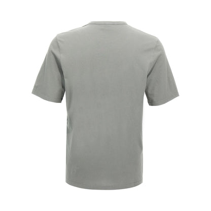 Saint Laurent Gray Cotton T-Shirt