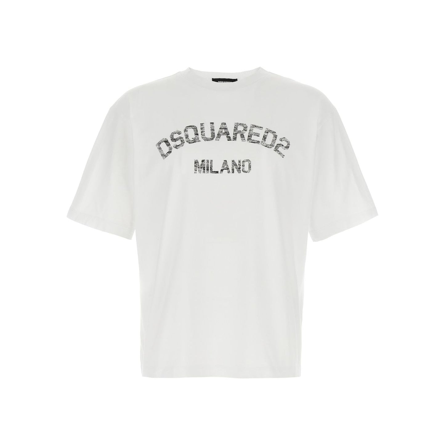 Dsquared² White Cotton T-Shirt