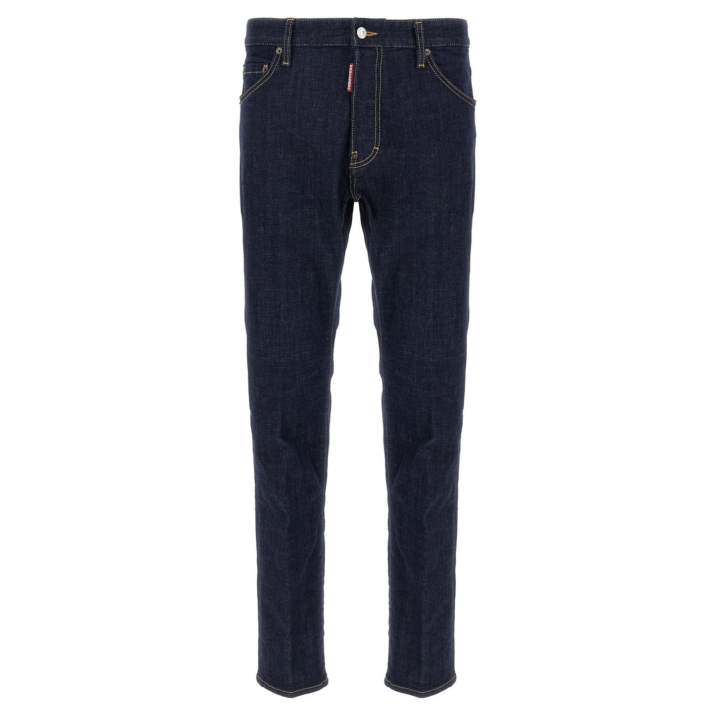 Dsquared² Blue Cotton Slim Fit Jeans