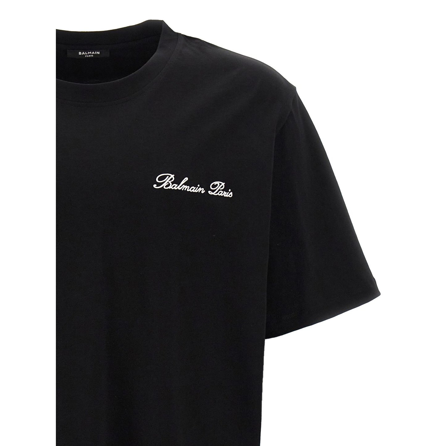 Balmain Bicolor Cotton T-Shirt