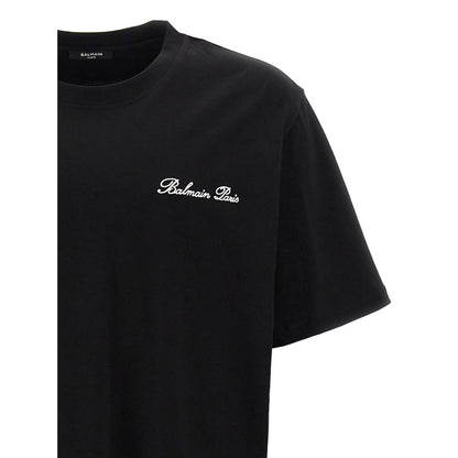 Balmain Bicolor Cotton T-Shirt