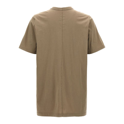 Rick Owens Gray Cotton T-Shirt