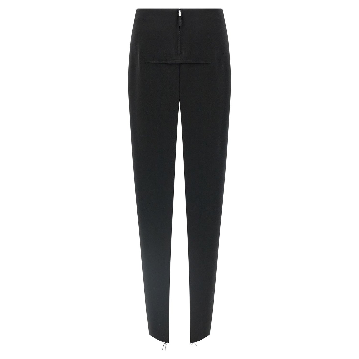 Rick Owens Black Virgin Wool Mini Skirt