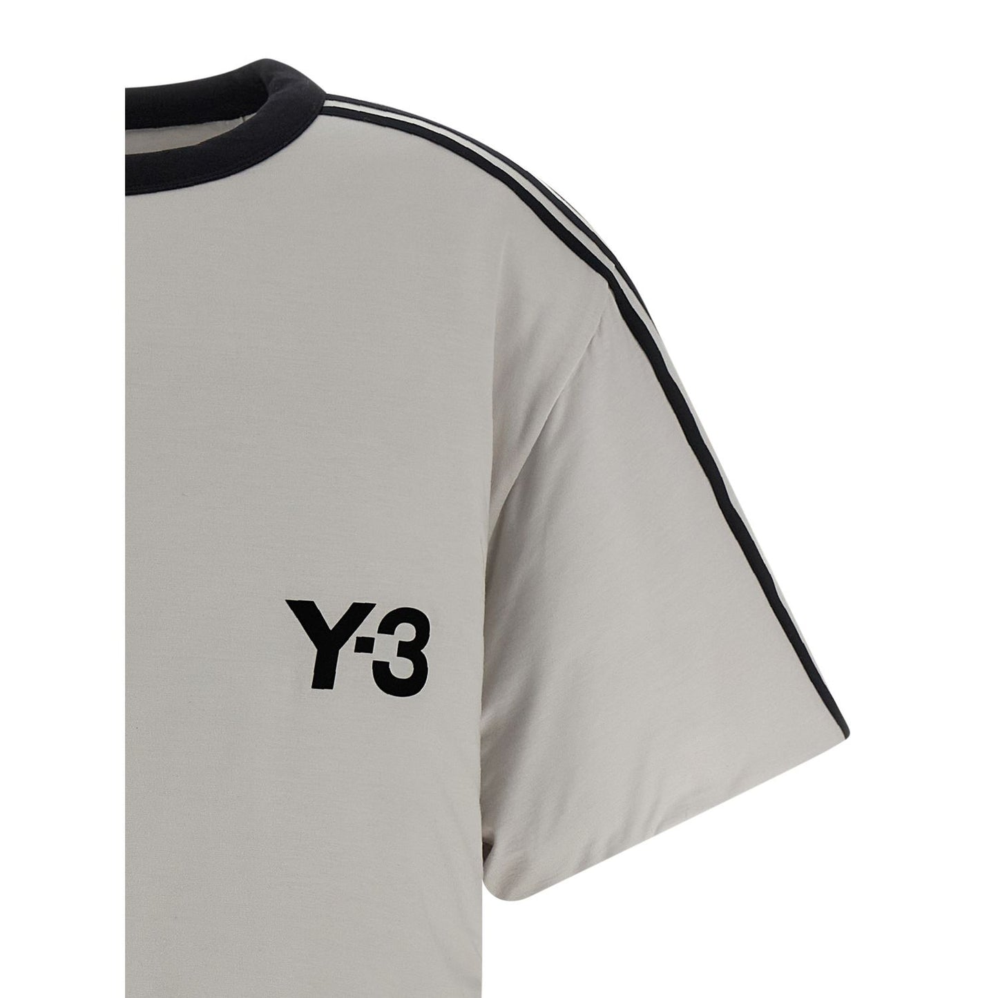 Y-3 Gray Lyocell T-Shirt