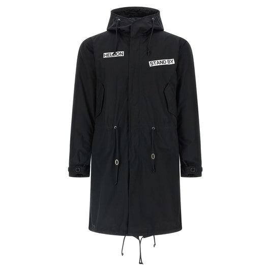 Undercover Black Cotton Parka