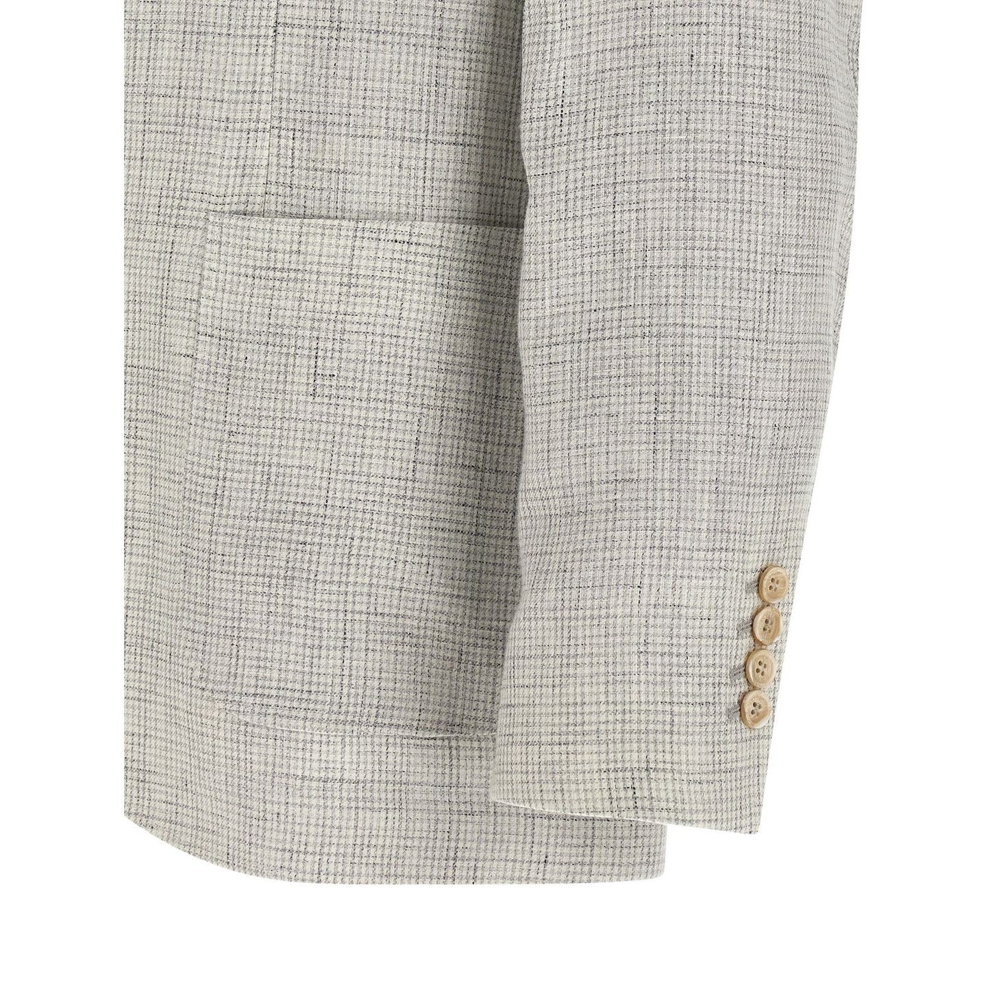 Brunello Cucinelli Beige Linen Blazer