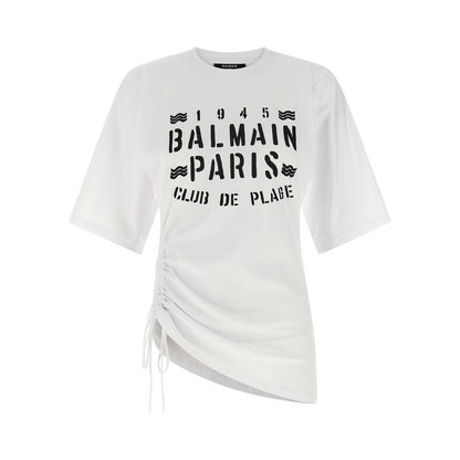 Balmain Bicolor Cotton T-Shirt