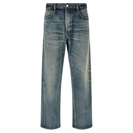 Fear Of God Blue Cotton Straight-Leg Jeans
