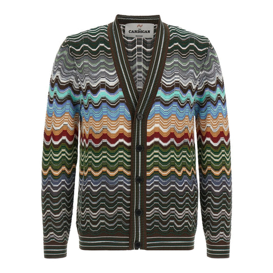 Missoni Multicolor Cotton Cardigan
