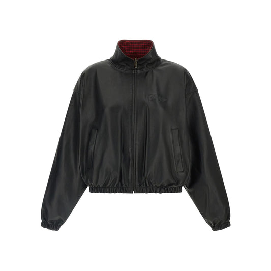 Balenciaga Black Lamb Leather Leather Jacket