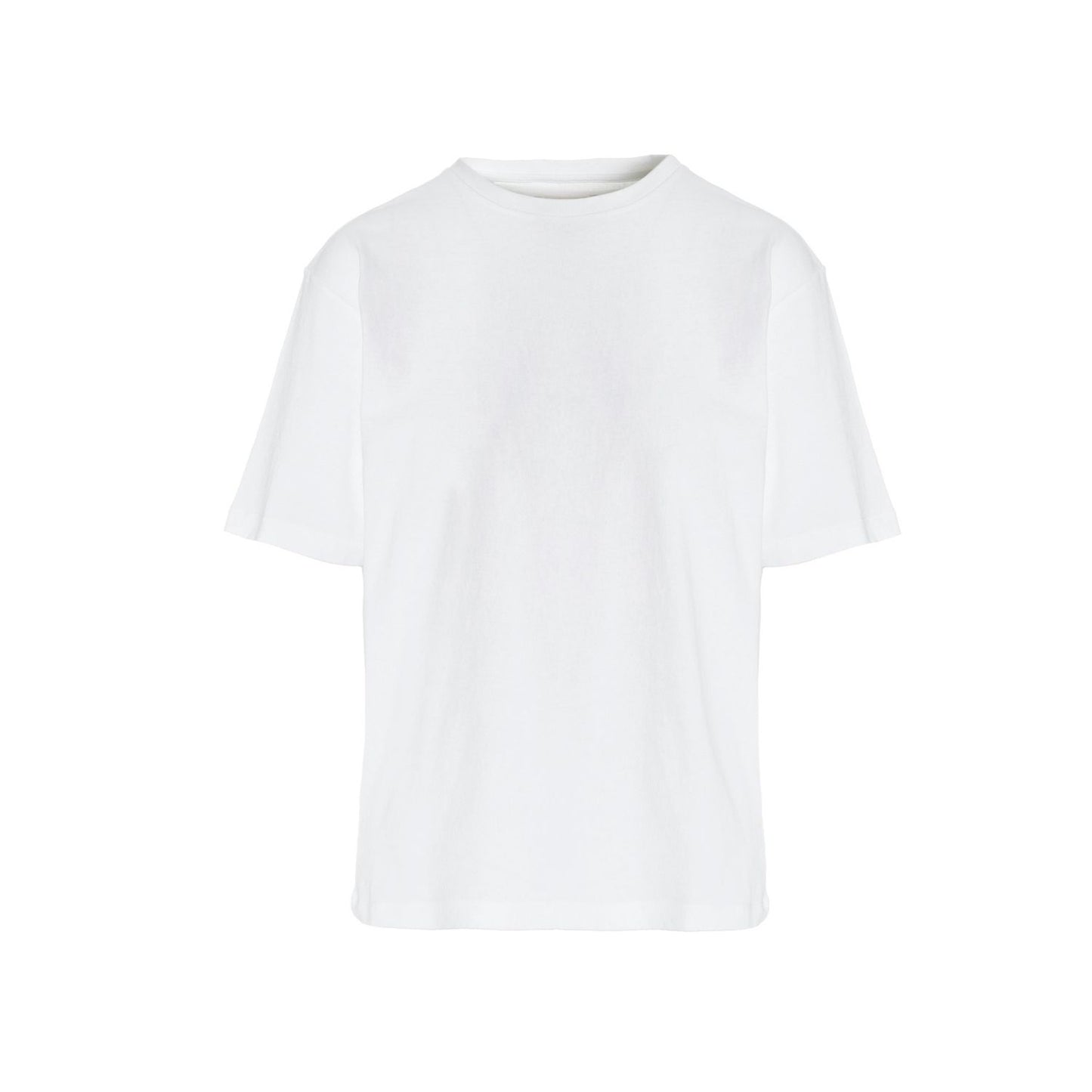 Khaite White Cotton T-Shirt