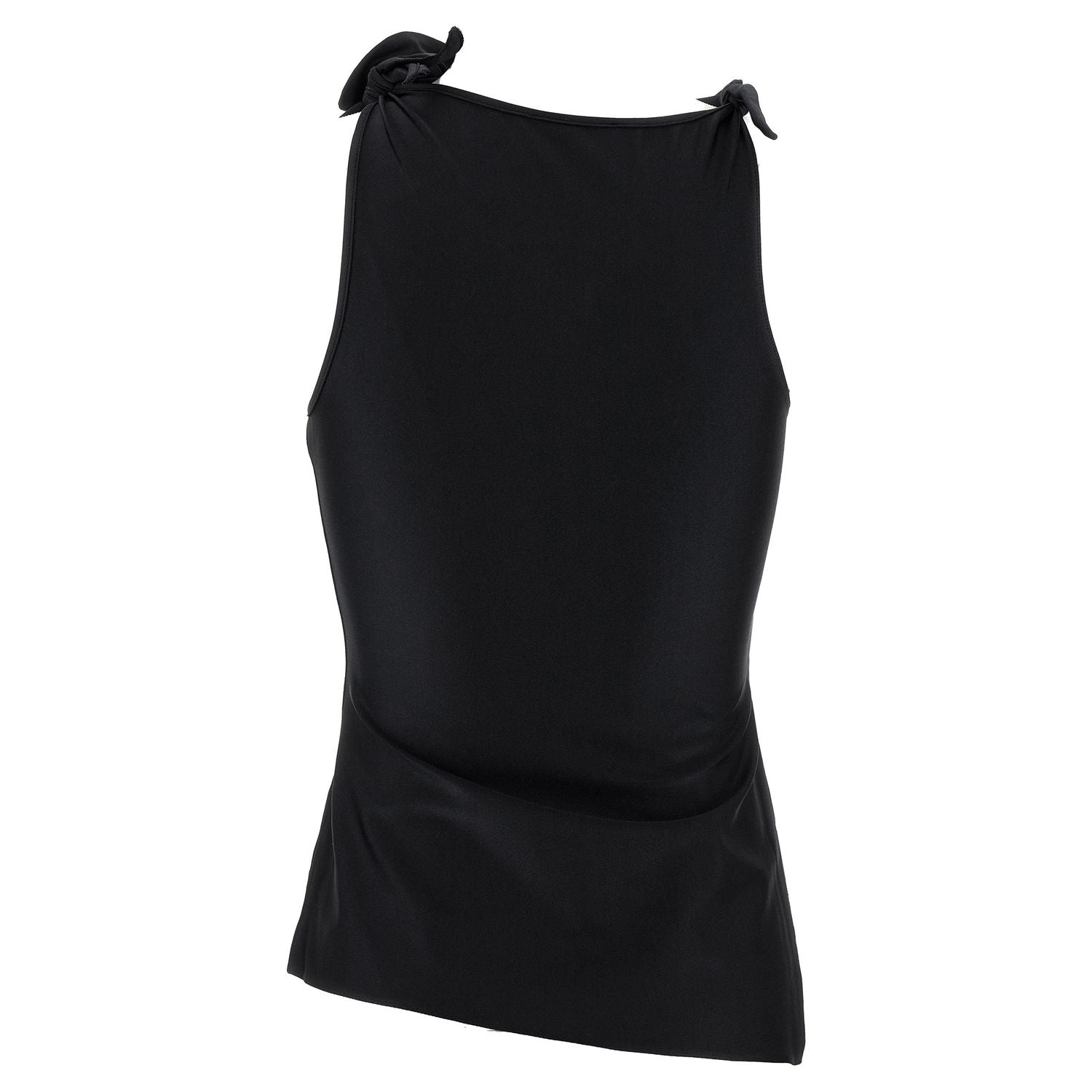 Coperni Black Polyamide Tank Tops