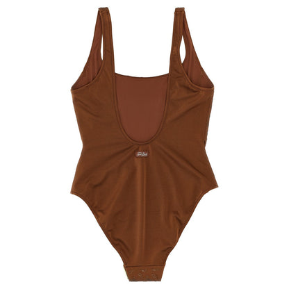 MC2 Saint Barth Brown Polyester One-Piece Swimsuit