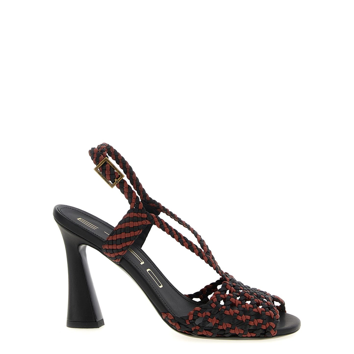 Etro Brown Polyethylene Stiletto Heel Sandals