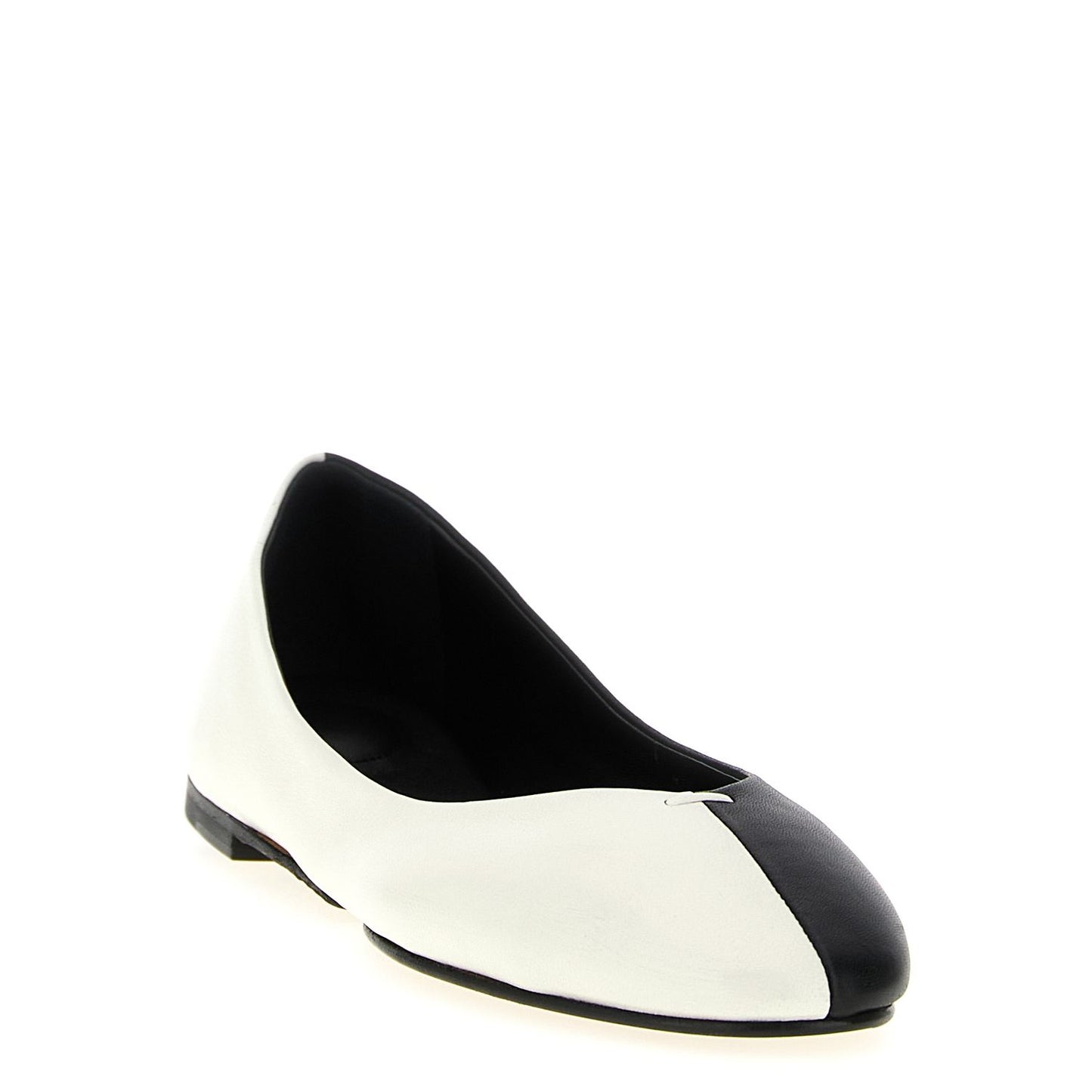 Jacquemus Bicolor Lamb Leather Ballet Flats