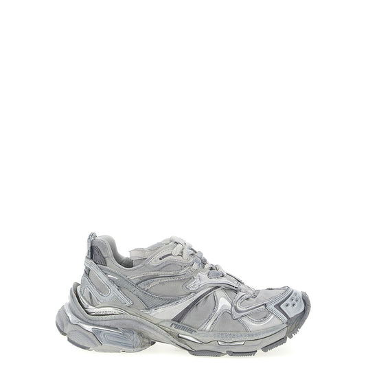 Balenciaga Gray Polyethylene Athletic Sneakers
