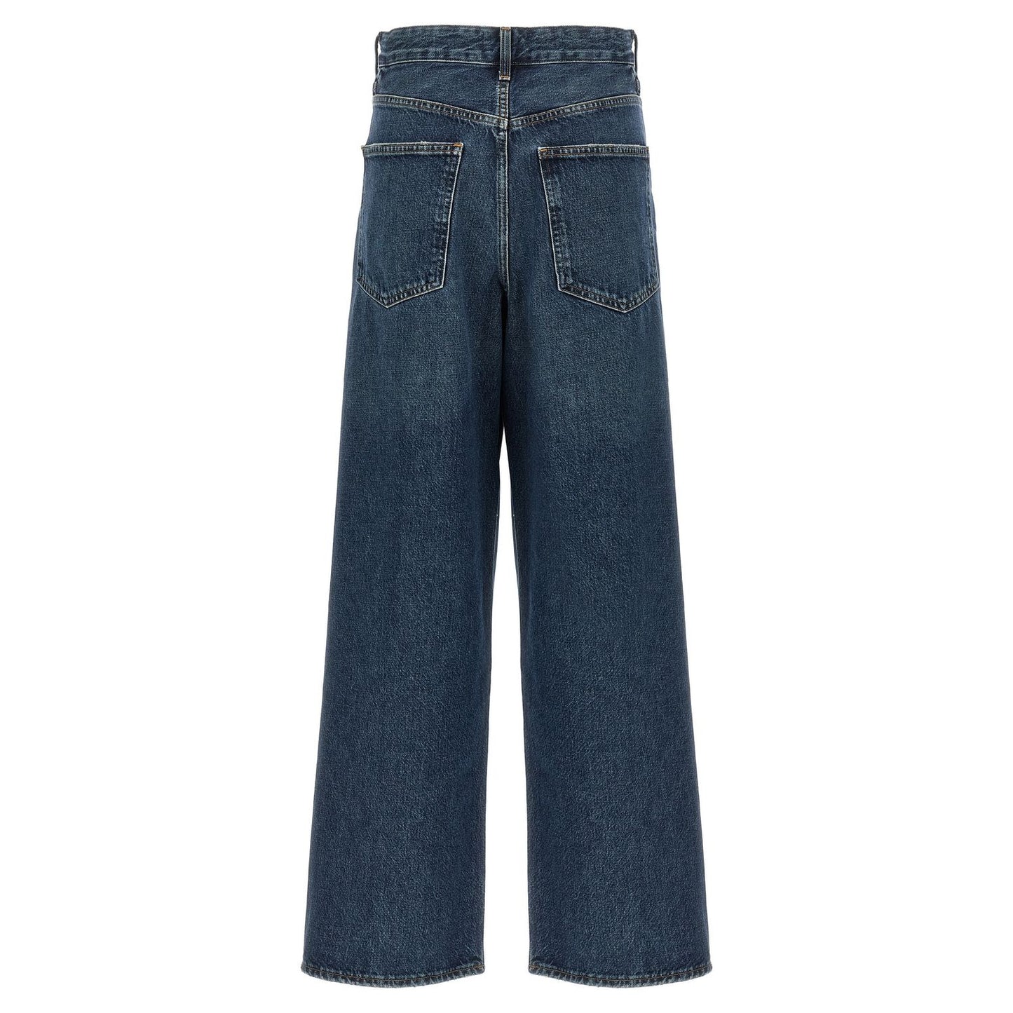 Agolde Blue Cotton Jeans Denim