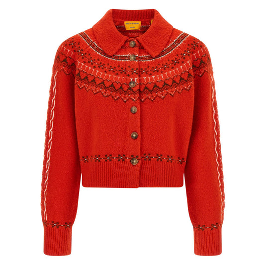 Guest in Residence Multicolor Wool Cardigan