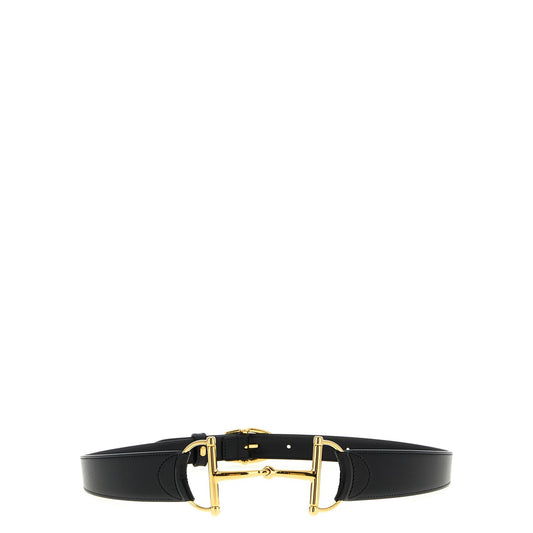 Gucci Black Calfskin Regular Belt