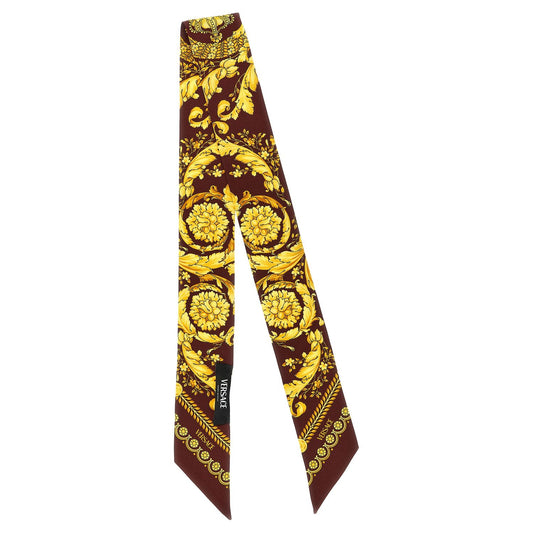 Versace Multicolor Silk Foulard