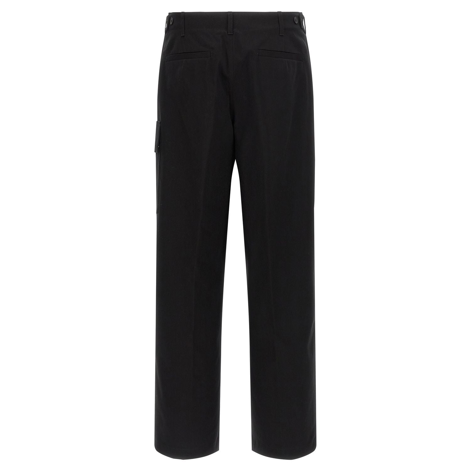 Fendi Black Cotton Cargo Pants