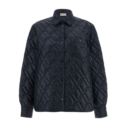 Moncler Blue Polyamide Shell Jacket