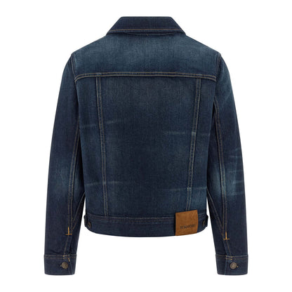 Tom Ford Blue Cotton Denim Jacket