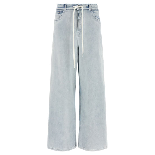 MM6 Maison Margiela Blue Cotton Jeans Denim