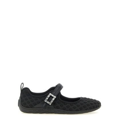 Roger Vivier Black Polyamide Ballet Flats