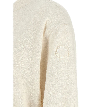 Moncler White Polyester Cardigan