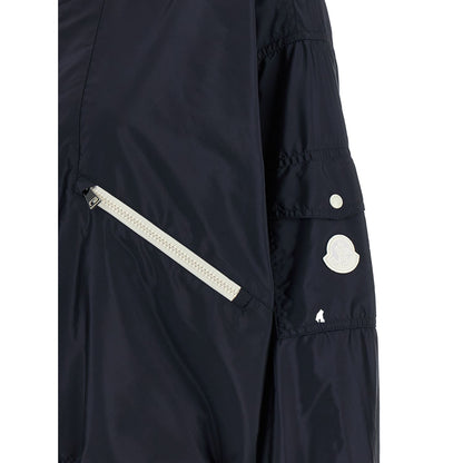 Moncler Blue Polyamide Shell Jacket